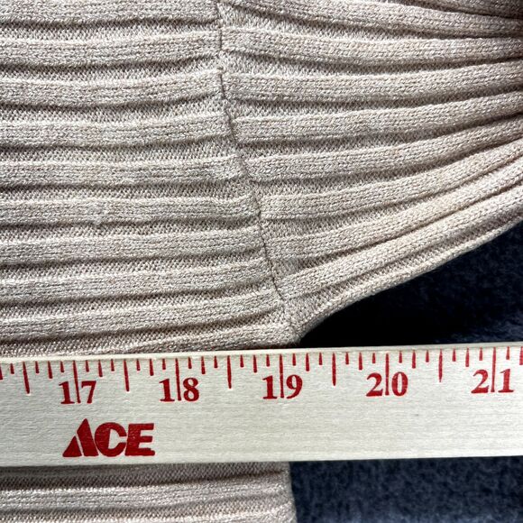 KIRUNDO Sweater Womens Small Cream Long Sleeves Casual Cold Shoulder - Picture 13 of 13